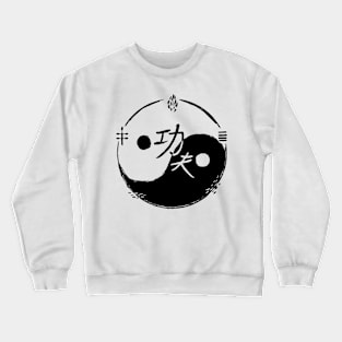 Yingyang symbol Crewneck Sweatshirt